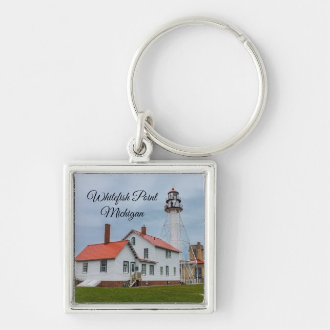 Whitefish Point Lighthouse Schlüsselanhänger (Vorne)