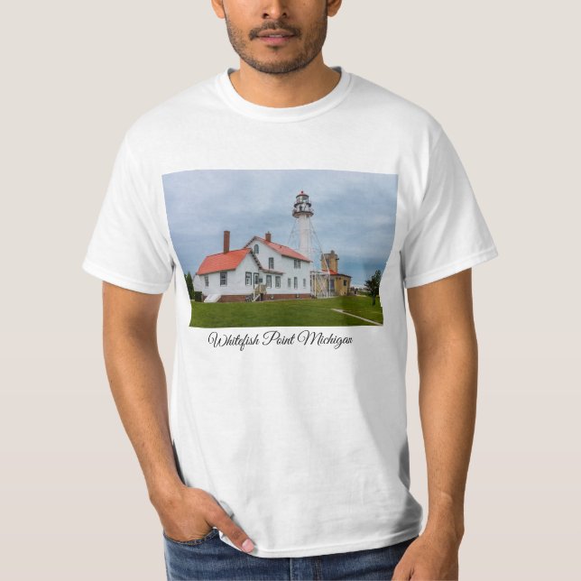 Whitefish Point Lighthouse T-Shirt (Vorderseite)