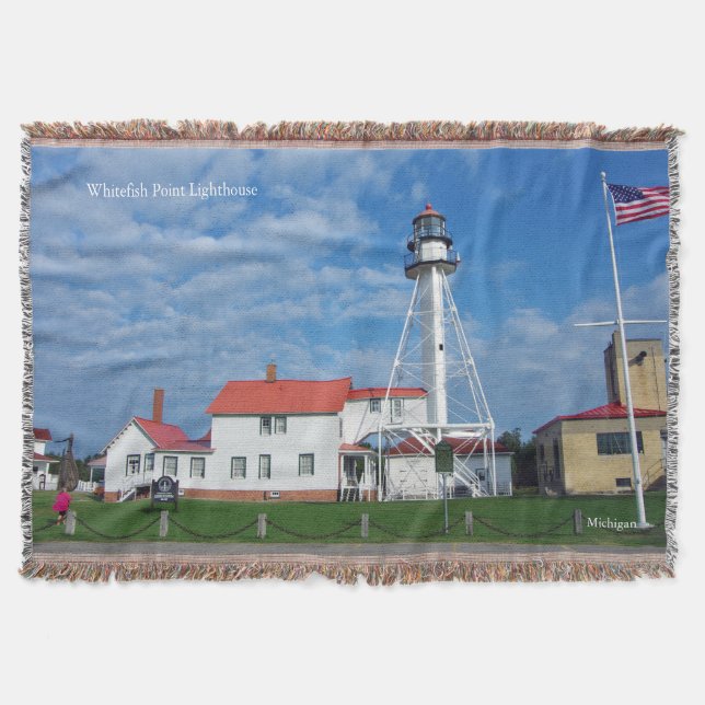 Whitefish Point Lighthouse werfen Decke (Vorderseite)