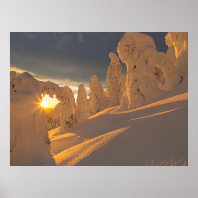 Whitefish Range | Whitefish, Montana Poster (Vorne)
