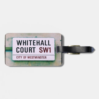 Whitehall Court - Stadt Westminster - Gepäckmarke Gepäckanhänger