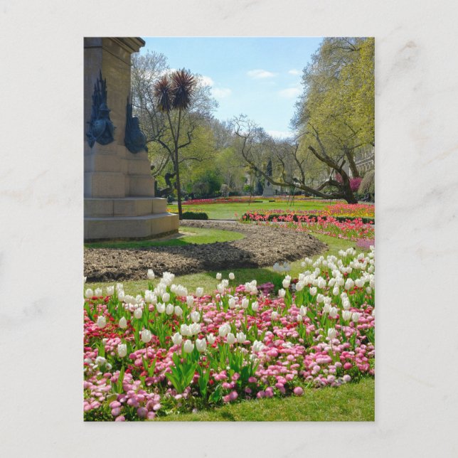 Whitehall Gardens, London UK Postcard Postkarte (Vorderseite)