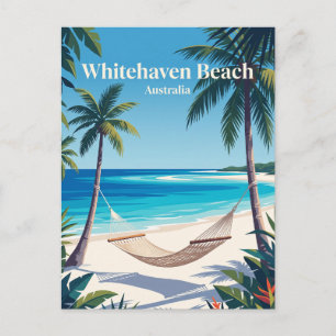 Whitehaven Beach Australien Postkarte