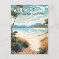 Whitehaven Beach Queensland Australien Reisen Kuns