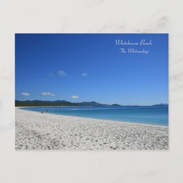 Whitehaven Beach, Queensland - Postcard Postkarte (Vorderseite)
