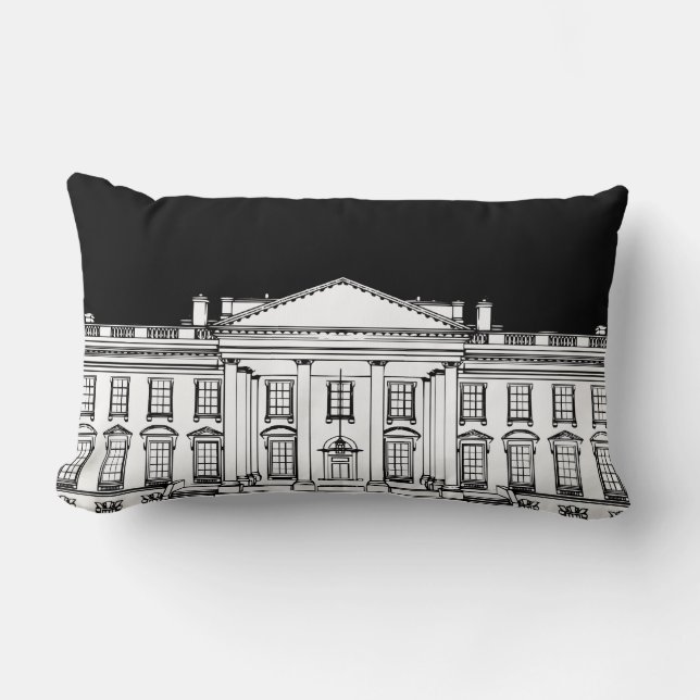 Whitehouse Lumbar Pillow Lendenkissen (Vorderseite)