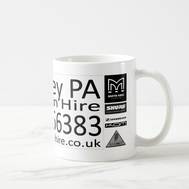 Whiteley PA-MietTasse Tasse (Rechts)