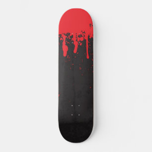 Whiteout Deck Skateboard Bloody Board