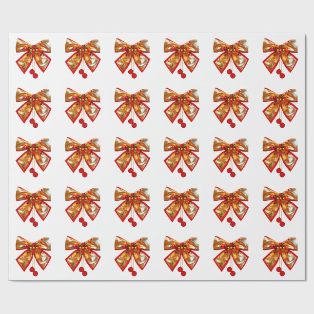 Whitepaper über Goldbock und -stars Geschenkpapier (Flach)