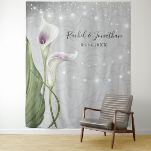Whitepaper zu Lila Calla Lily Foto-Background-Tapi Wandteppich