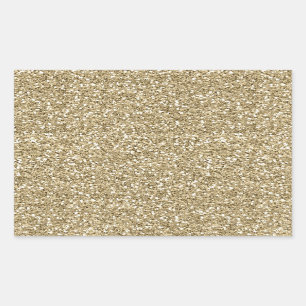 Whitepaper zum Glitzer von Imitaten Rechteckiger Aufkleber