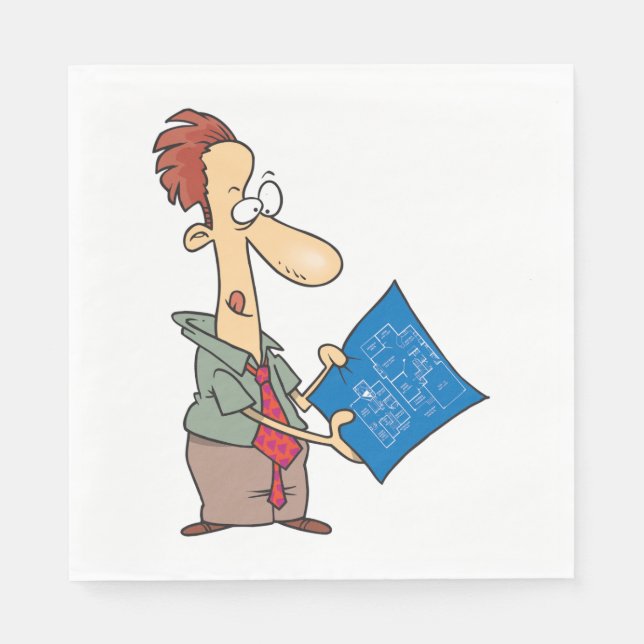 Whitepaper zum Lesen von Blueprints Serviette (Vorderseite)