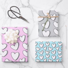 Whitepaper zum Muster eines Musters Geschenkpapier Set
