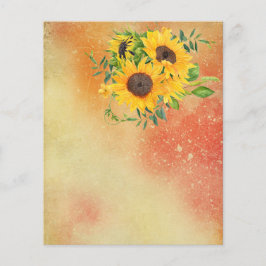 Whitepaper zum Thema Gelbe und rote Sonnenblumen