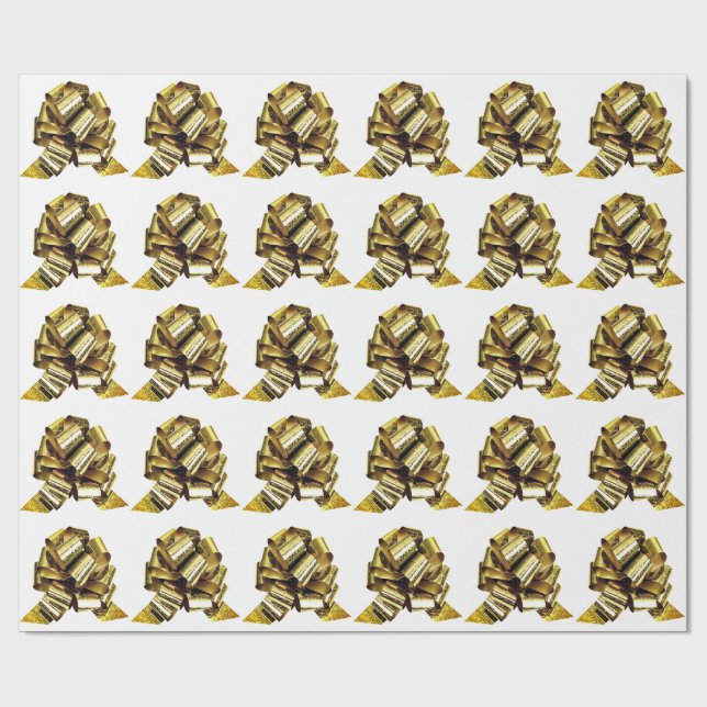 Whitepaper zum Thema Goldene Bogen Geschenkpapier (Flach)
