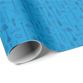Whitepaper zum Thema Leben in See - Blau auf Blau Geschenkpapier