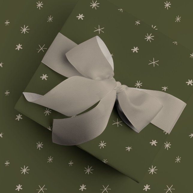 Whitepaper zum Thema Muster in Evergreen Star Geschenkpapier (Von Creator hochgeladen)