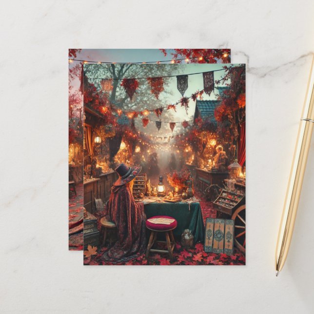 Whitepaper zum Thema Whimsigoth Magic Market Scrap (Vorderseite/Rückseite Beispiel)