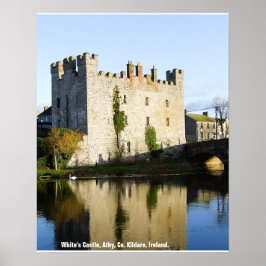 White's Castle, Athy, Landkreis Kildare, Irland Poster