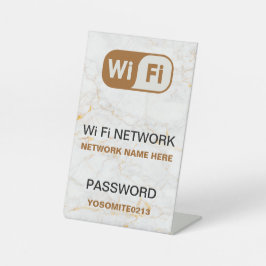 Whitestone für Minimalistisches benutzerdefinierte Sockelschild