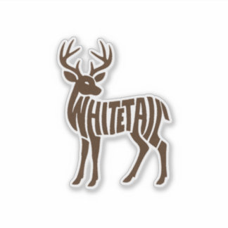 WHITETAIL-Aufkleber Aufkleber