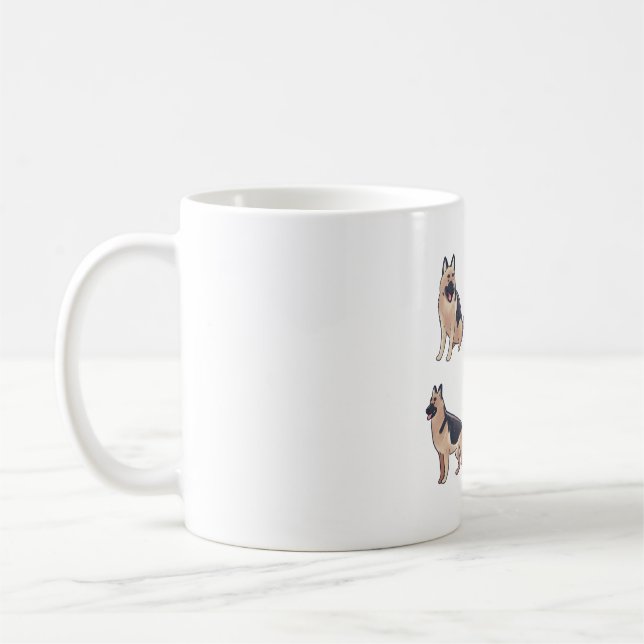 Whitetail bucht � Süße Tier Art Kaffeetasse (Links)
