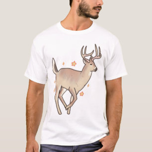 Whitetail bucht � Süße Tier Art T-Shirt