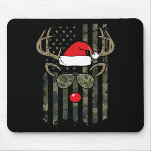 Whitetail Buck Bow Hunter Camouflage Funny Deer Ju Mousepad