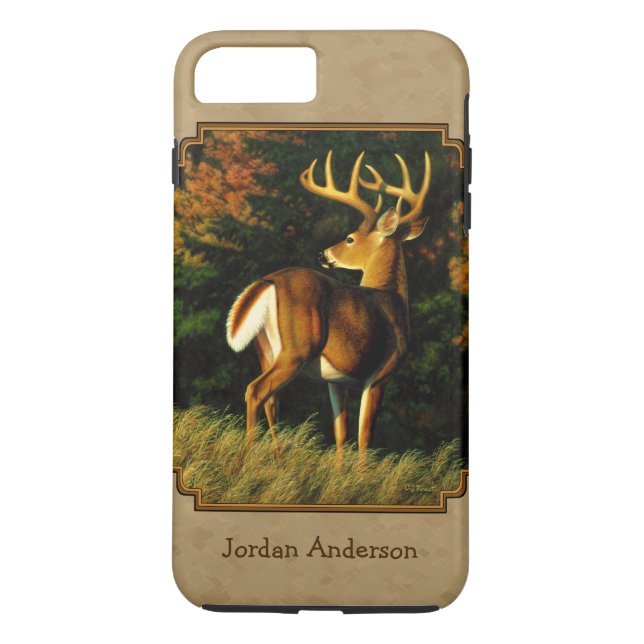 Whitetail Buck Deer Jagdtan Case-Mate iPhone Hülle (Rückseite)