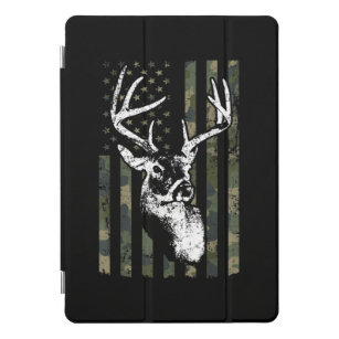 Whitetail Buck Deer Junting USA Camouflage America iPad Pro Cover