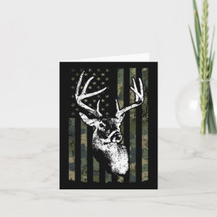 Whitetail Buck Deer Junting Usa Camouflage Amerika Karte
