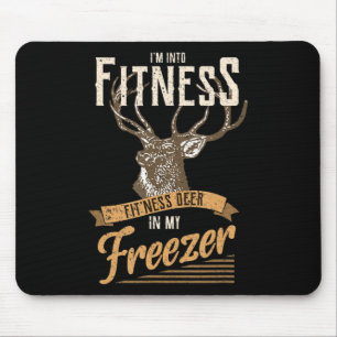 Whitetail Buck Fun Deer Junting Saison I'm Into Fi Mousepad