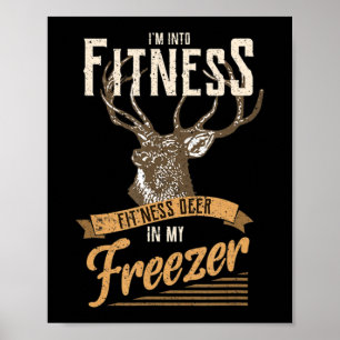 Whitetail Buck Fun Deer Junting Saison I'm Into Fi Poster