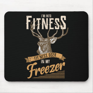 Whitetail Buck Funny Deer Jagd Saison ich bin in Mousepad