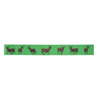 Whitetail Buck Ribbon Satinband