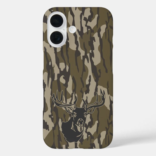 Whitetail Deer Bottomland Camouflage Jagd Camoufla Case-Mate iPhone Hülle (Rückseite)