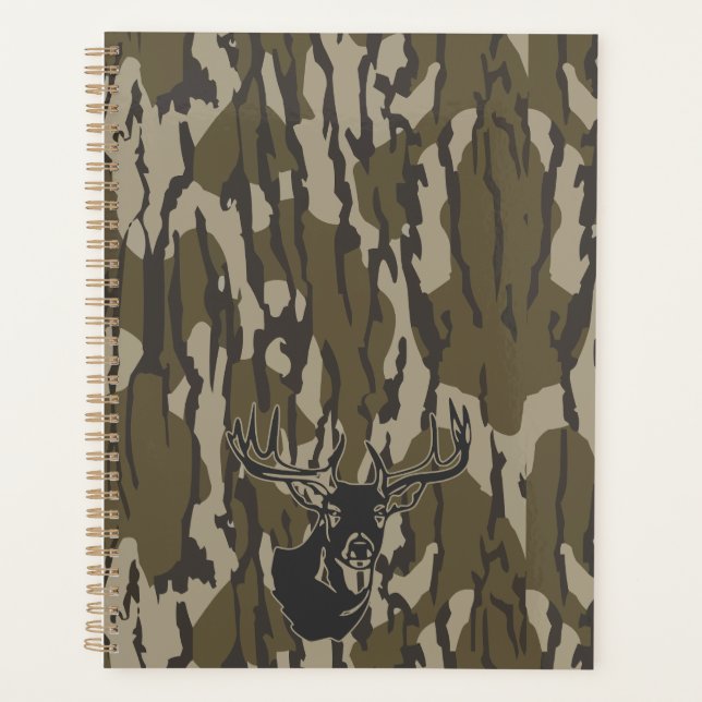 Whitetail Deer Bottomland Camouflage Jagd Camoufla Planer (Vorderseite)