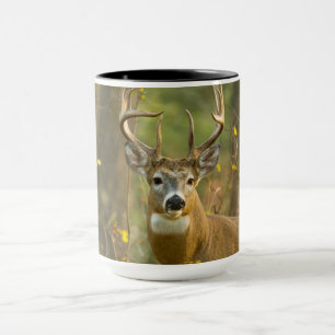 Whitetail Deer Buck Weißfisch, Montana Tasse