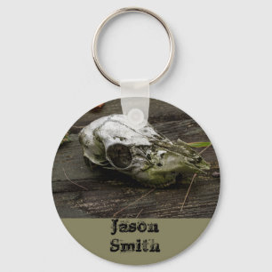 Whitetail Deer Skull Schlüsselanhänger