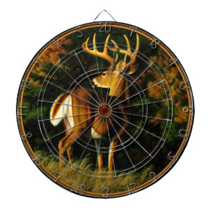 Whitetail Deer Trophy Buck Jagd Dartscheibe