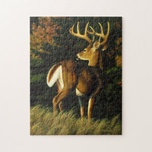 Whitetail Deer Trophy Buck Jagd Puzzle