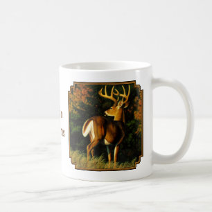 Whitetail Deer Trophy Buck Jagd Tasse