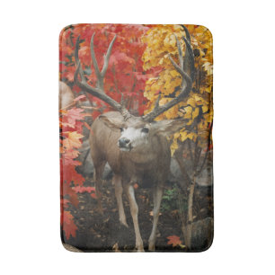 Whitetail im Herbst Badematte
