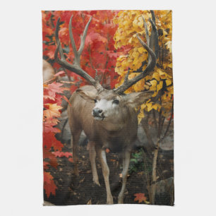 Whitetail im Herbst Handtuch