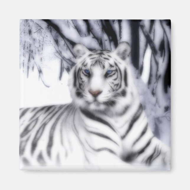 WhiteTiger Magnet (Vorne)