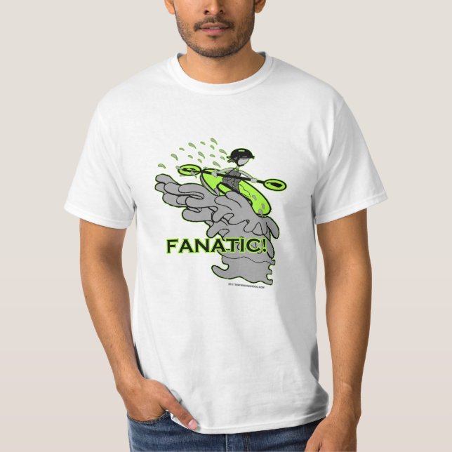 Whitewater-Fanatiker! T-Shirt (Vorderseite)