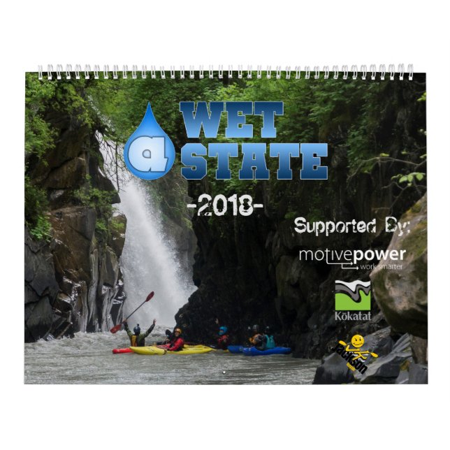 Whitewater-Kalender 2018 (2018) Kalender (Titelbild)