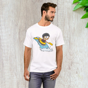 Whitewater Rafting Adventure mit Scared Boy T-Shirt
