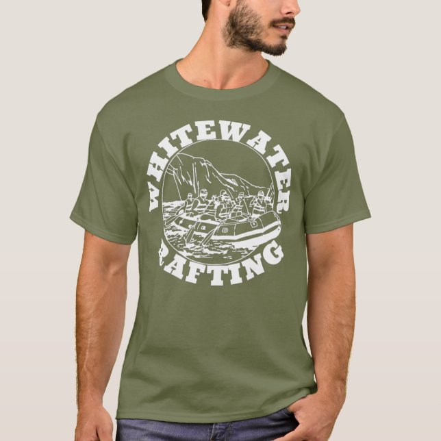 Whitewater Rafting T-Shirt (Vorderseite)