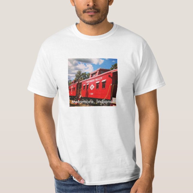 Whitewater-Tal-Eisenbahn-Kombüse T-Shirt (Vorderseite)